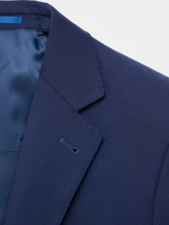 Alvaro Moreno Trajes|Trajes|AMERICANA TWILL Azul