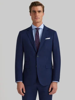 Alvaro Moreno Trajes|Trajes|AMERICANA TWILL Azul