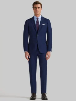 Alvaro Moreno Trajes|Trajes|AMERICANA TWILL Azul
