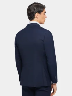 Alvaro Moreno Trajes|Trajes|AMERICANA TWILL Azul Marino