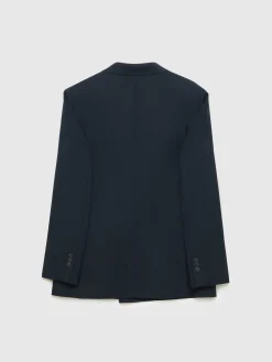 Alvaro Moreno Trajes|Trajes|AMERICANA TWILL CRUZADO Azul Marino