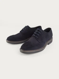 Alvaro Moreno Vestir|BLUCHER PICADO Azul Marino