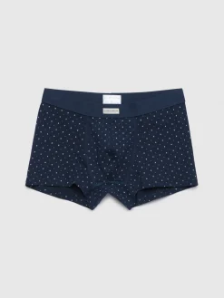Alvaro Moreno Ropa Interior|BOXER DOTS Azul Marino