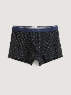 Alvaro Moreno Ropa Interior|BOXER DOTS Negro