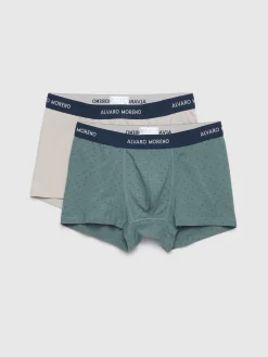 Alvaro Moreno Ropa Interior|BOXER NATURE Verde