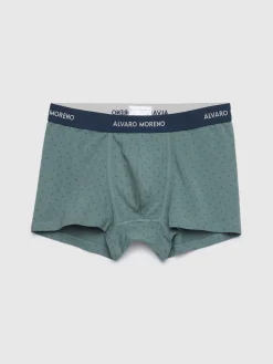 Alvaro Moreno Ropa Interior|BOXER NATURE Verde
