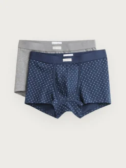 Alvaro Moreno Ropa Interior|BOXER TIPS Azul Marino