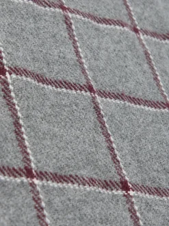 Alvaro Moreno Bufandas|BUFANDA CHECKS Gris
