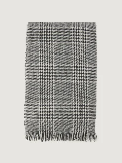 Alvaro Moreno Bufandas|BUFANDA CHECKS Negro