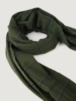 Alvaro Moreno Bufandas|BUFANDA CHECKS Verde