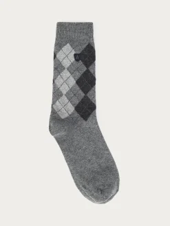 Alvaro Moreno Calcetines|CALCETINES ROMBOS Gris