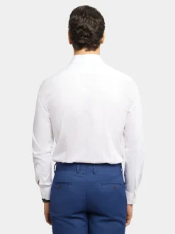 Alvaro Moreno Camisas Vestir|Vestir|CAMISA COMFORT FIL A FIL Blanco