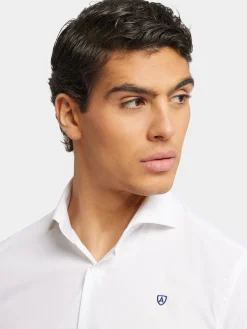 Alvaro Moreno Camisas Vestir|Vestir|CAMISA COMFORT FIL A FIL Blanco