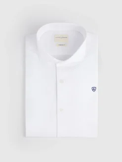Alvaro Moreno Camisas Vestir|Camisas Vestir|CAMISA COMFORT FIL A FIL Blanco