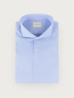 Alvaro Moreno Camisas Vestir|Camisas Vestir|CAMISA COMFORT FIL A FIL Azul