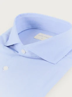 Alvaro Moreno Camisas Vestir|Camisas Vestir|CAMISA COMFORT FIL A FIL Azul