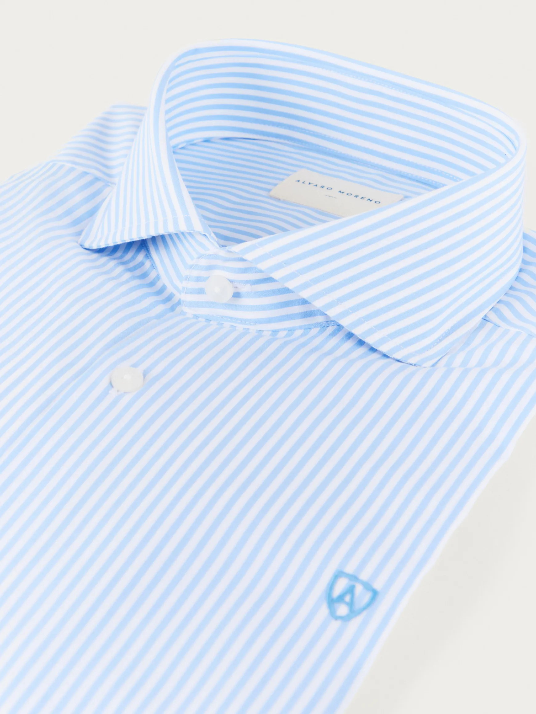 Alvaro Moreno Camisas Vestir|Camisas Vestir|CAMISA COMFORT KODAC Celeste