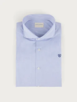 Alvaro Moreno Camisas Vestir|Camisas Vestir|CAMISA COMFORT MICROCUADRO Azul