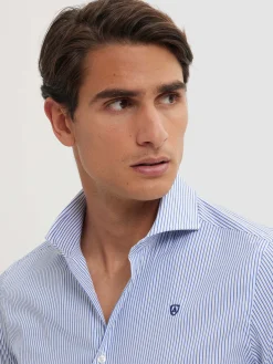 Alvaro Moreno Camisas Vestir|Camisas Vestir|CAMISA COMFORT RAYAS Azul