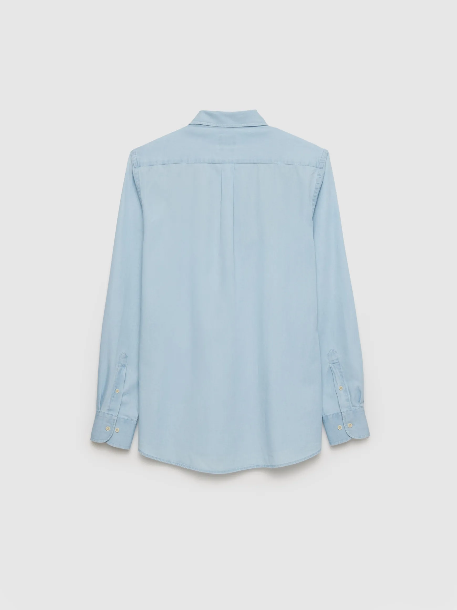 Alvaro Moreno Casual|CAMISA DENIM JACK Celeste