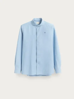 Alvaro Moreno Casual|CAMISA DENIM STRUCTURE Azul