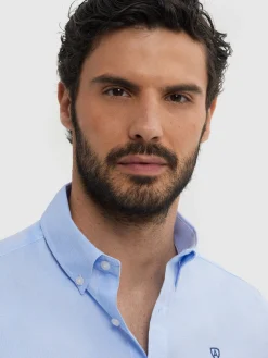 Alvaro Moreno Casual|CAMISA ESTRUCTURA DUTTON Azul