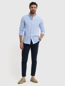 Alvaro Moreno Casual|CAMISA ESTRUCTURA DUTTON Azul