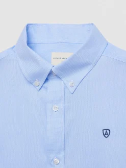Alvaro Moreno Casual|CAMISA ESTRUCTURA DUTTON Azul