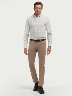Alvaro Moreno Franela|CAMISA FLANNEL CHECKS Azul
