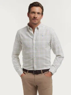 Alvaro Moreno Franela|CAMISA FLANNEL CHECKS Azul