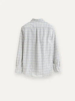 Alvaro Moreno Franela|CAMISA FLANNEL CHECKS Azul Marino