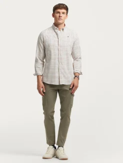Alvaro Moreno Franela|CAMISA FLANNEL CHECKS Beige