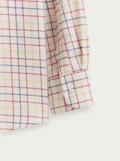 Alvaro Moreno Franela|CAMISA FLANNEL CHECKS Burdeos