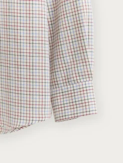 Alvaro Moreno Franela|CAMISA FLANNEL CHECKS Burdeos