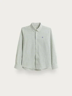 Alvaro Moreno Camisas|CAMISA FLANNEL CHECKS KIDS Verde