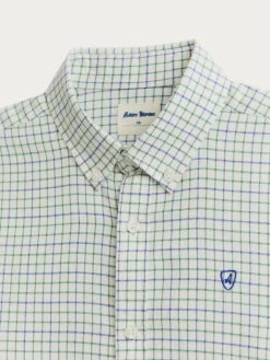 Alvaro Moreno Camisas|CAMISA FLANNEL CHECKS KIDS Verde