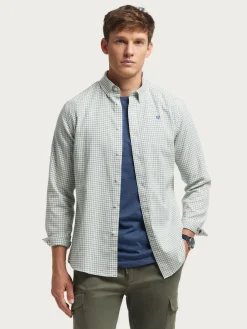 Alvaro Moreno Franela|CAMISA FLANNEL CHECKS Verde