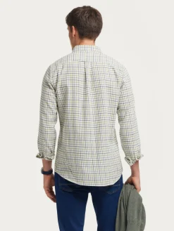 Alvaro Moreno Franela|CAMISA FLANNEL CHECKS Verde