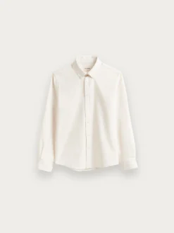 Alvaro Moreno Camisas|CAMISA FLANNEL TWILL KIDS Crudo