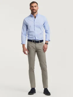 Alvaro Moreno Casual|CAMISA MICROESPIGA Celeste