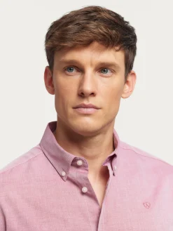 Alvaro Moreno Casual|CAMISA MICROESPIGA Rojo