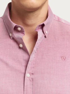 Alvaro Moreno Casual|CAMISA MICROESPIGA Rojo