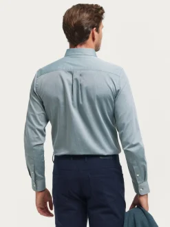 Alvaro Moreno Casual|CAMISA MICROESPIGA Verde