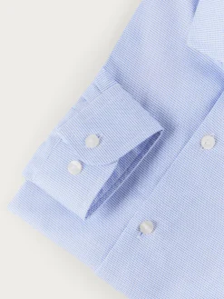 Alvaro Moreno Trajes - Vestir|Camisas|CAMISA MICROESTRUCTURA KIDS Celeste