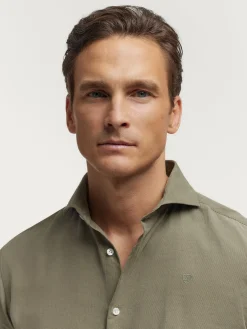 Alvaro Moreno Casual|CAMISA MICROPANA JACK VERDE