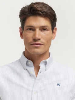 Alvaro Moreno Oxford|CAMISA OXFORD ASTON Azul