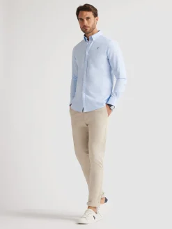 Alvaro Moreno Oxford|CAMISA OXFORD BASIC Celeste