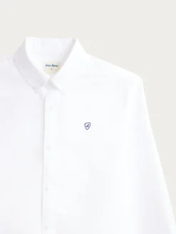 Alvaro Moreno Camisas|CAMISA OXFORD BASIC KIDS Blanco