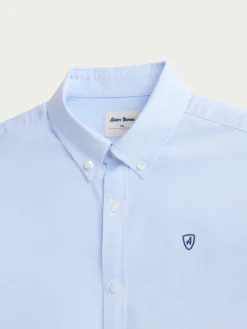 Alvaro Moreno Camisas|CAMISA OXFORD BASIC KIDS Celeste
