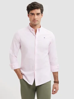 Alvaro Moreno Oxford|CAMISA OXFORD BASIC Rosa